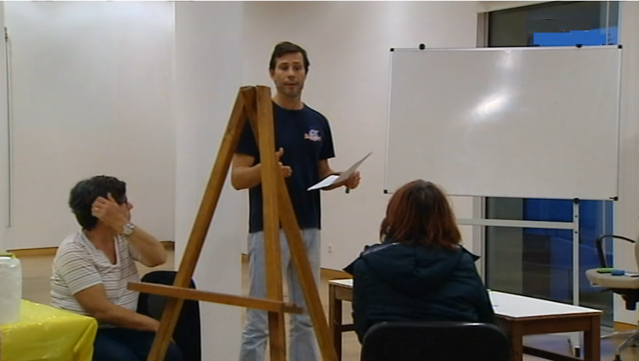 Workshop de pintura de Martim Cymbron