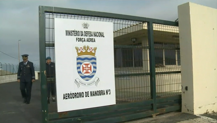 António Nunes no comando do aeródromo de Porto Santo