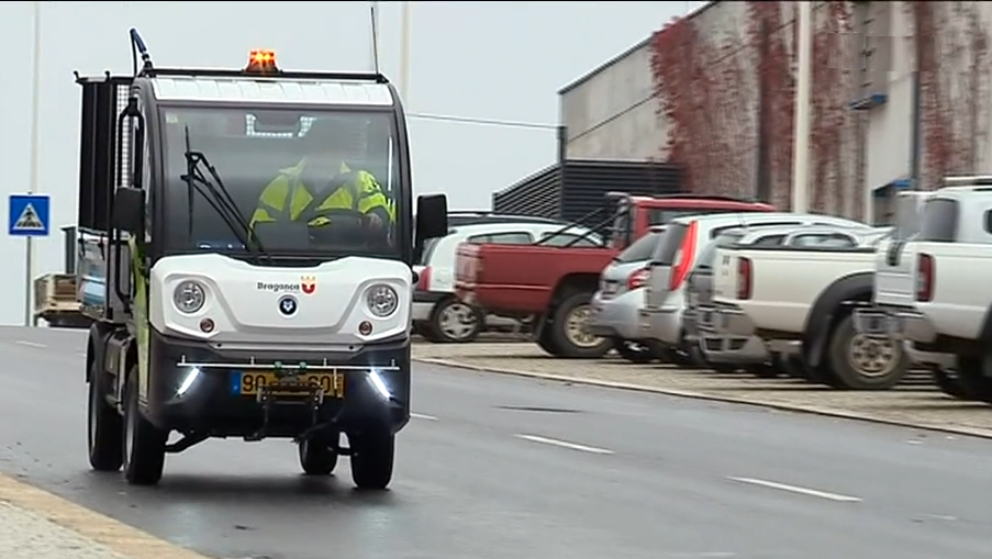 Frota ecológica em Bragança