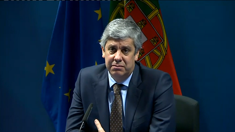 Conferência de Imprensa de Mário Centeno