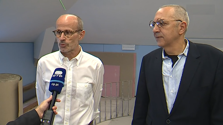 Obras no Teatro Camões