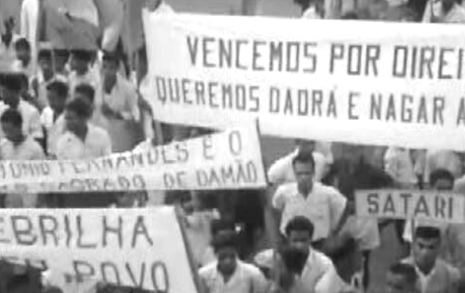 Comemoração da decisão do Tribunal de Haia sobre o caso de Goa em Goa