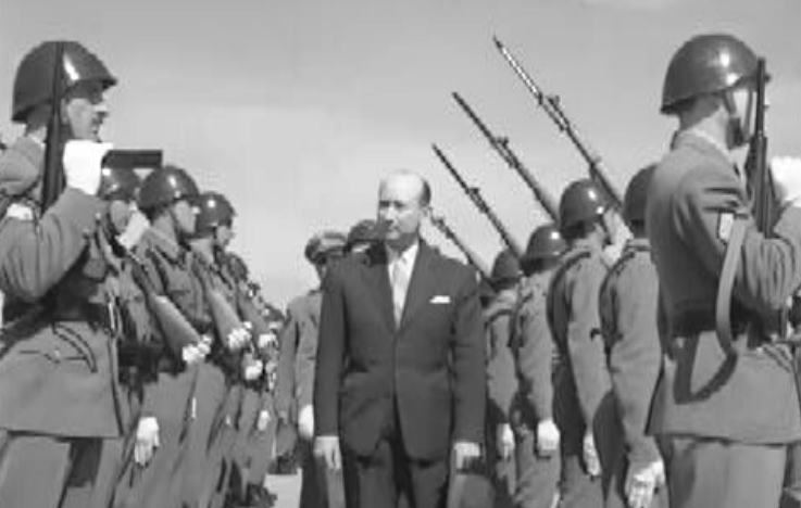 Visita de Kaúlza de Arriaga à Base Aérea da Ota