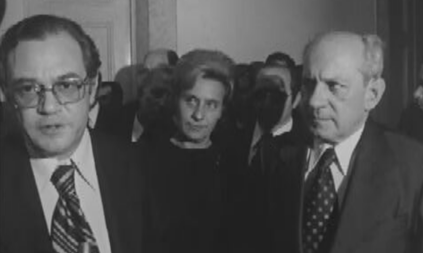 Encontro de Milos Minic com Ernesto Melo Antunes