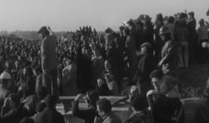 Manifestação popular no Estabelecimento Prisional de Custóias