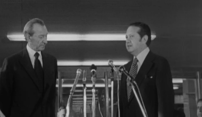 Chegada de Kurt Waldheim a Lisboa