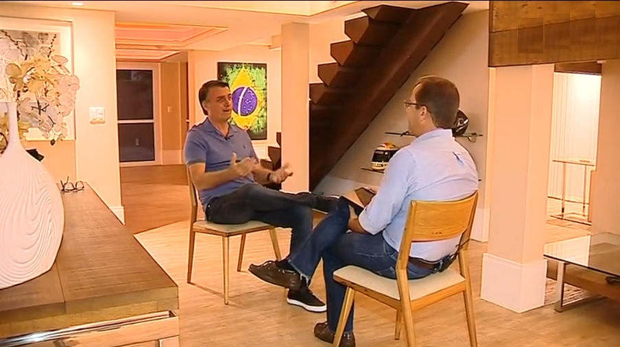 Entrevista a Jair Bolsonaro