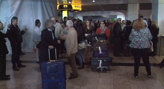 Chegada de emigrantes à Madeira
