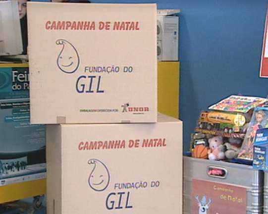 Campanha de Natal da Fundação do Gil em Lisboa