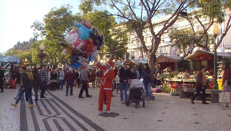Mercadinho de Natal no Funchal