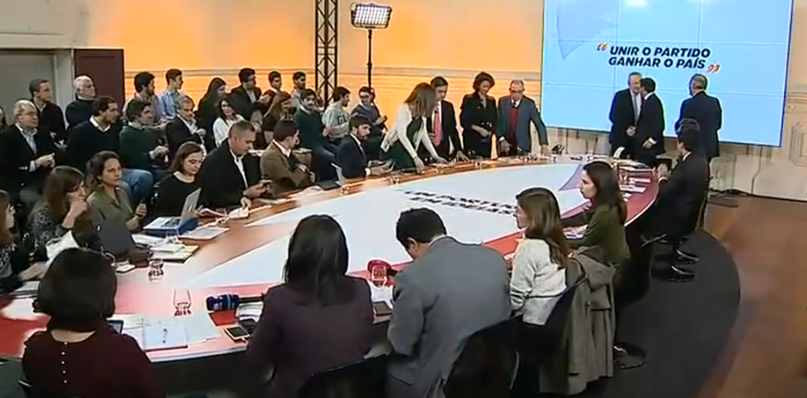 Apresentação do programa de Pedro Santana Lopes