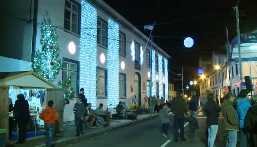 Montras de Natal na Calheta em São Jorge
