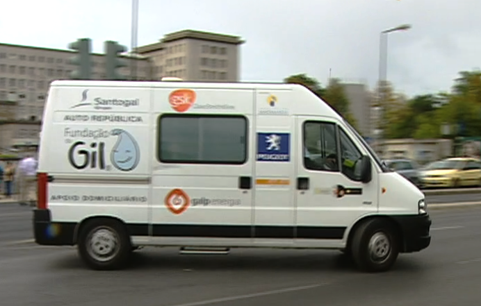 Serviço domiciliário da Fundação do Gil