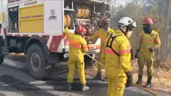 Incêndio em Ourique
