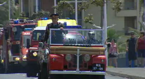 Cerimónia do Dia Regional do Bombeiro