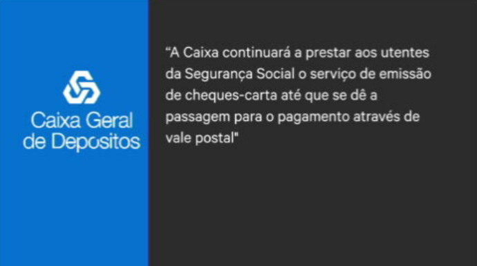 Cartas-cheque da Segurança Social