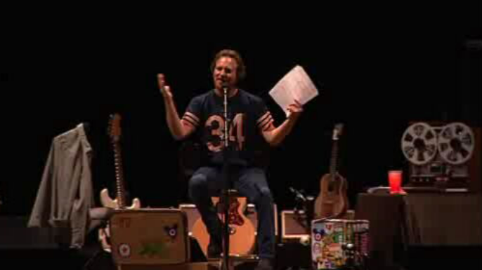 Concerto Eddie Vedder