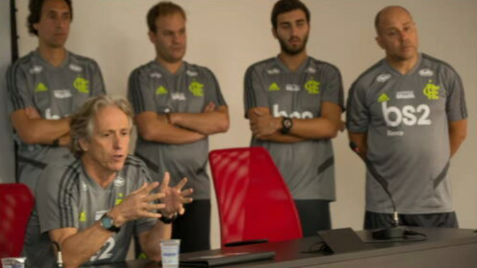 Conferência de imprensa de  Jorge Jesus