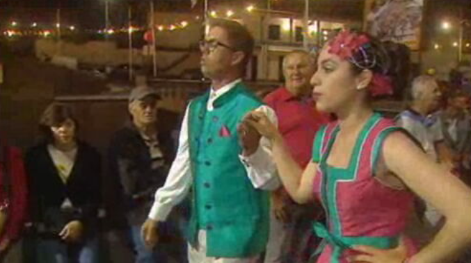 Marchas populares em honra de São Pedro em Ribeira Brava