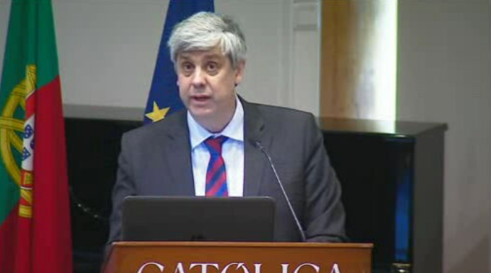 Conferência de imprensa de Mário Centeno