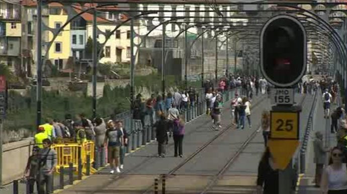Avaria no Metro do Porto