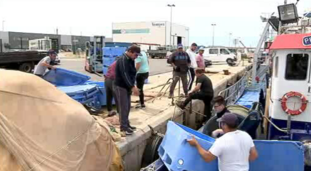 Eleições Europeias 2019: pescadores de Olhão em protesto