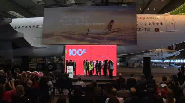 Centésimo avião da TAP