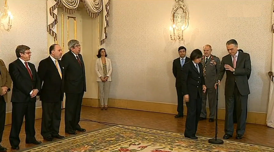 Cumprimentos de Ano Novo a Aníbal Cavaco Silva