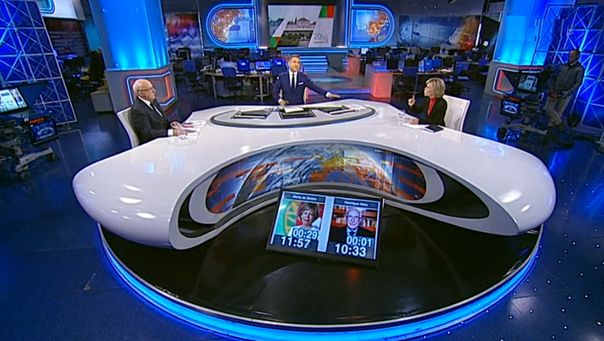 Eleições presidenciais: Debate com os candidatos