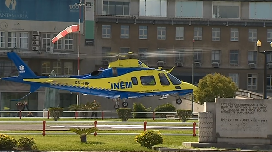 Helicóptero do INEM de Évora sem médico