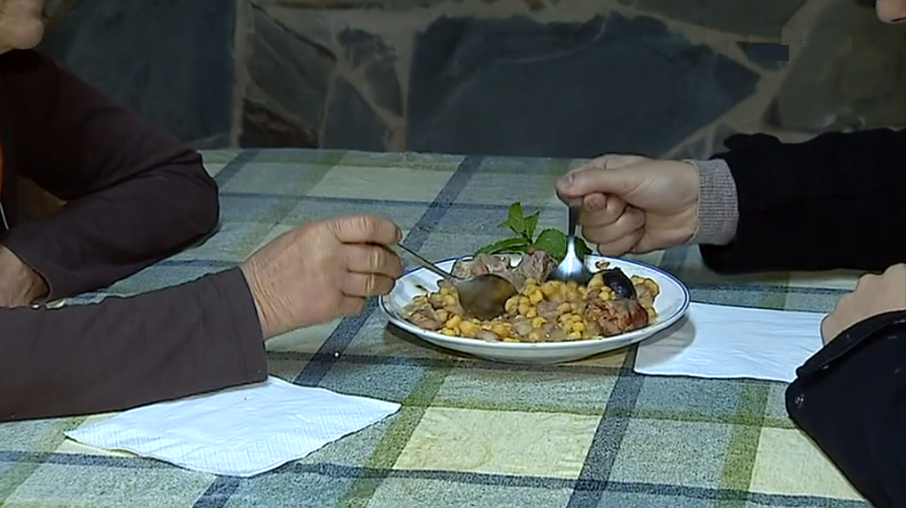 Prato tradicional “Milhos Aferventados” no Algarve