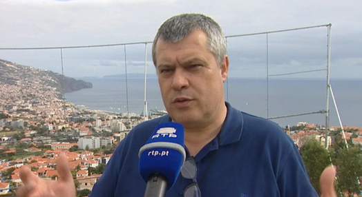 Preparativos para o fogo de artifício na Madeira