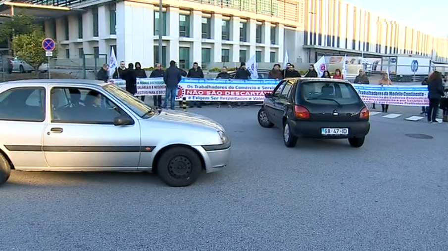Greve dos trabalhadores de supermercados
