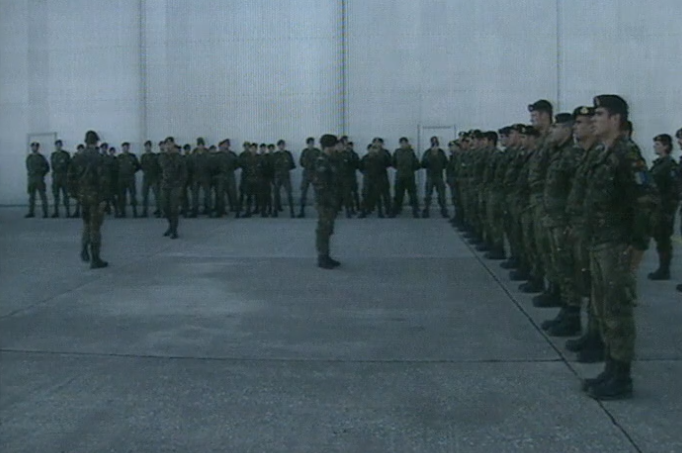 Regresso de militares portugueses do Kosovo