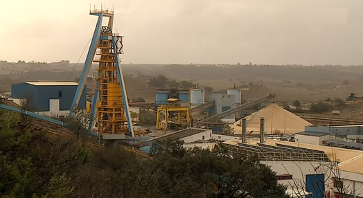 Mineiros de Neves Corvo em greve