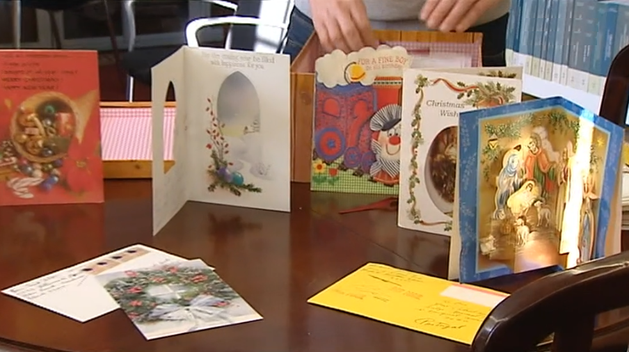 Coleção de postais de Natal