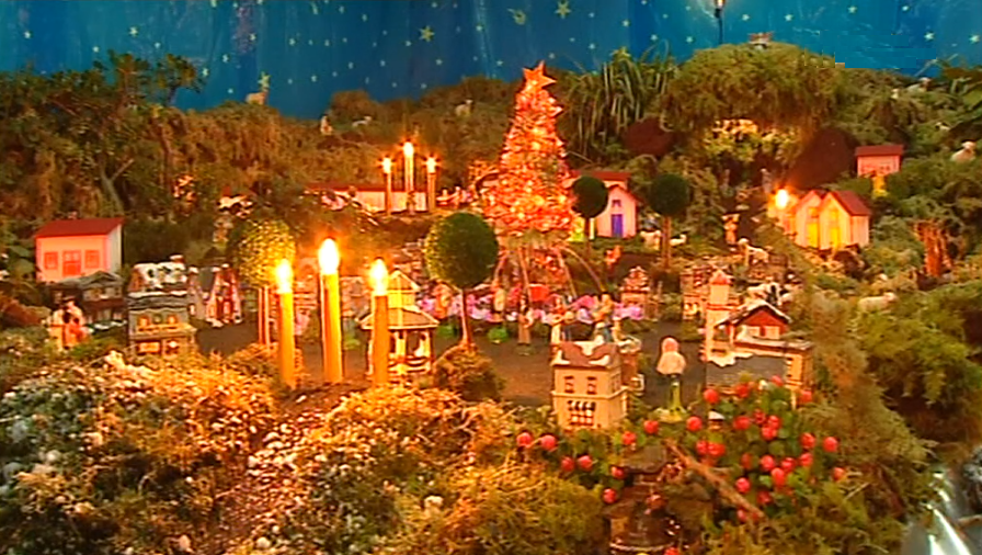 Presépio na freguesia dos Arrifes