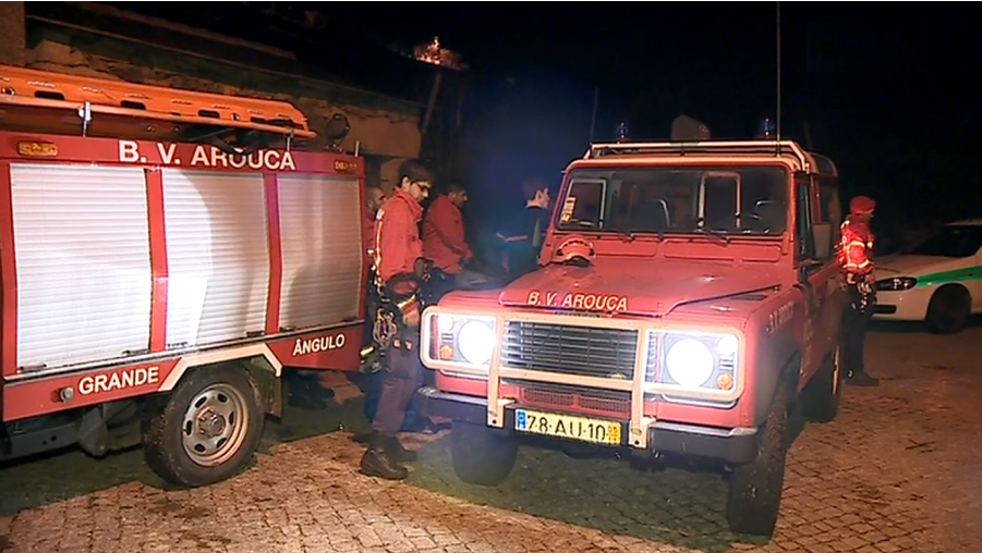 Resgate de canoístas em  Arouca