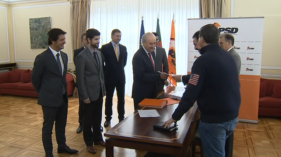 Rui Rio formaliza candidatura à liderança do PSD