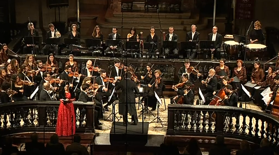 Concerto de fim de ano na igreja de São Roque