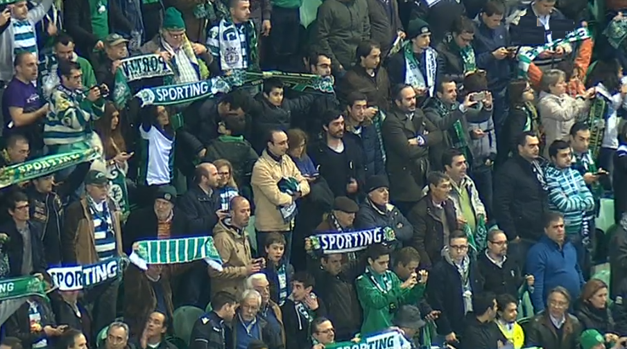 Futebol: ambiente e reações Sporting vs FC Porto