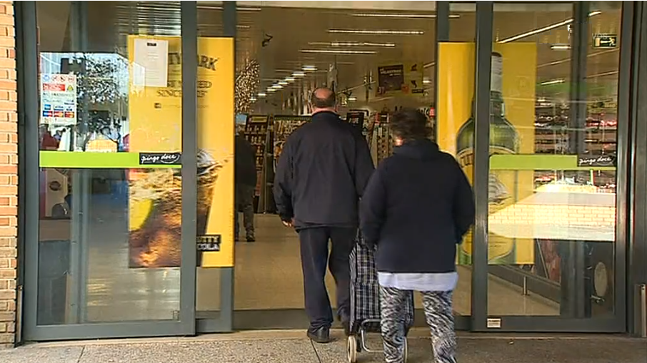 Greve dos trabalhadores dos supermercados