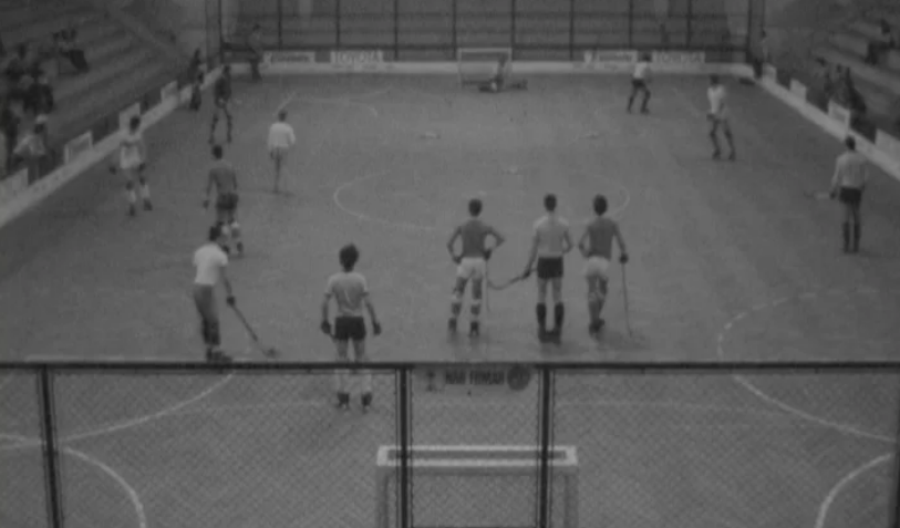 Hóquei em patins: treino da seleção nacional