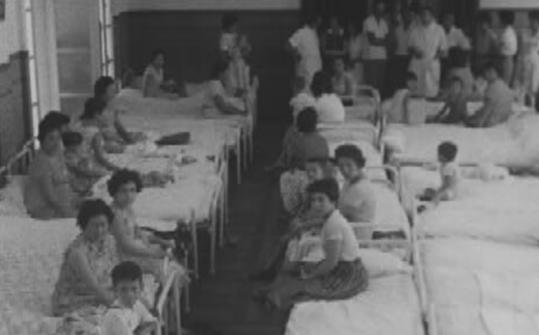 Refugiados vindos de Camabatela