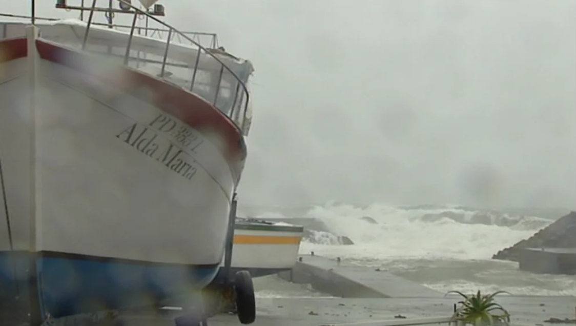Furacão “Alex” nos Açores