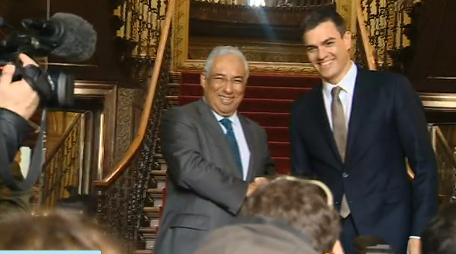 António Costa recebe em audiência Pedro Sánchez