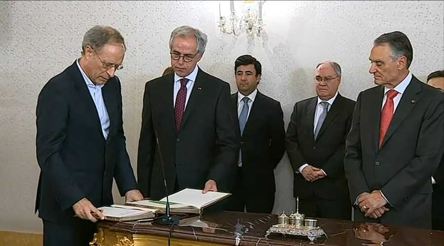 Tomada de posse dos conselheiros de Estado