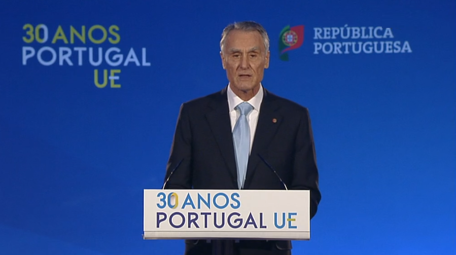 Comemoração dos 30 anos de Portugal na UE