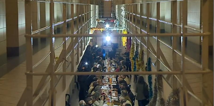 Comemoração do Dia de Reis na cadeia