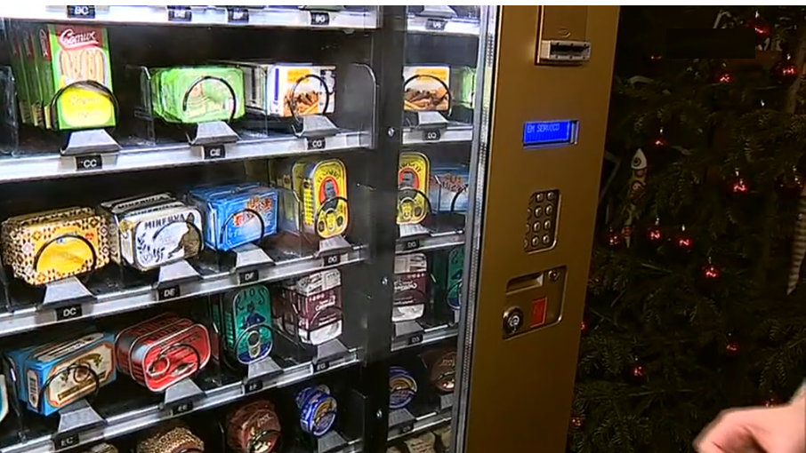 Venda automática de conservas